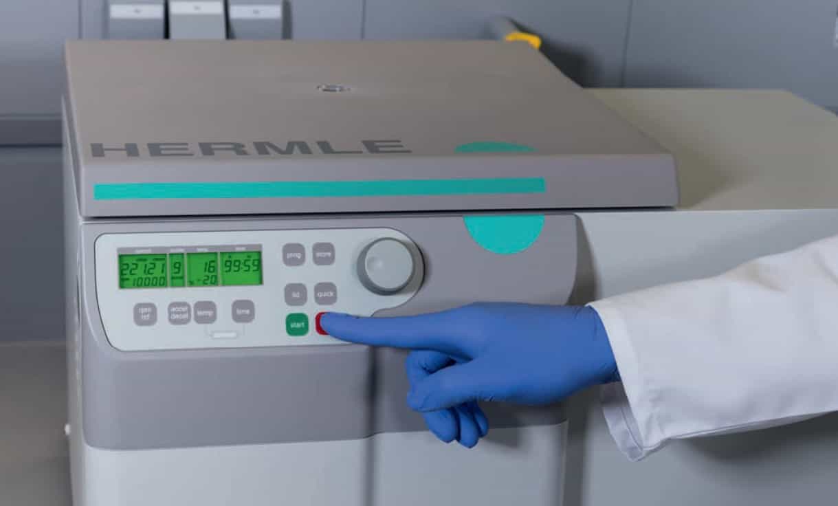 Máy ly tâm lạnh tốc độ cao 30.000 vòng/phút HERMLE Z 36 HK